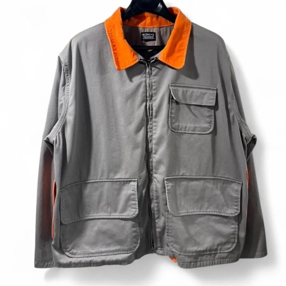 Rare Find Men’s Levi's Gray/Orange Skater Hunter Jacket Size L/XL - Picture 3 of 9